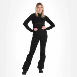 Sun Valley, Irimo Pantalones De Esquí Softshell Mujeres Negro
