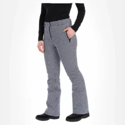 Sun Valley, Izerya Pantalones De Esquí Mujeres Negro -PARQUE DE ESQUI sun valley izerya skibroek dames zwart BA20sun018a BI 02