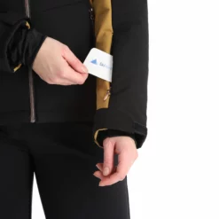 Sun Valley, Kors Chaqueta De Esquí Mujeres Negro -PARQUE DE ESQUI sun valley kors aa jas gevoerd dames zwart 22suva108v1 BI 08