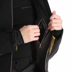 Sun Valley, Kors Chaqueta De Esquí Mujeres Negro -PARQUE DE ESQUI sun valley kors aa jas gevoerd dames zwart 22suva108v1 BI 14