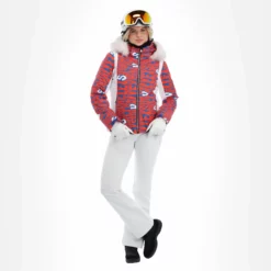 Sun Valley, Kurrow Chaqueta De Esquí Mujeres Cyan Azul