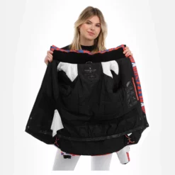 Sun Valley, Kurrow Chaqueta De Esquí Mujeres Cyan Azul -PARQUE DE ESQUI sun valley kurrow aa jas gevoerd dames cyan blauw 22suva110v1 BI 06