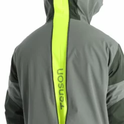 Tenson, Aerismo Jackorak Chaqueta De Esquí Hombres Grey Verde -PARQUE DE ESQUI tenson aerismo jackorak aa jas gevoerd heren grey groen 22tenso109v2 BI 13