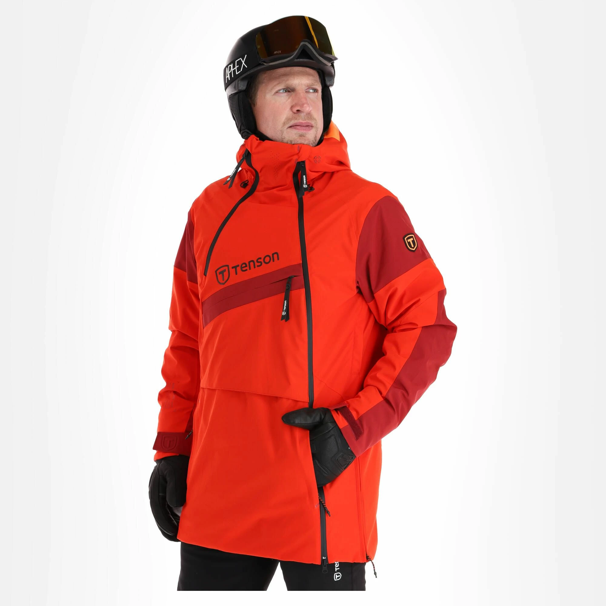 Tenson, Aerismo Jackorak Chaqueta De Esquí Hombres Naranja 2 Tenson, Aerismo Jackorak Chaqueta De Esquí Hombres Naranja - Imagen 2