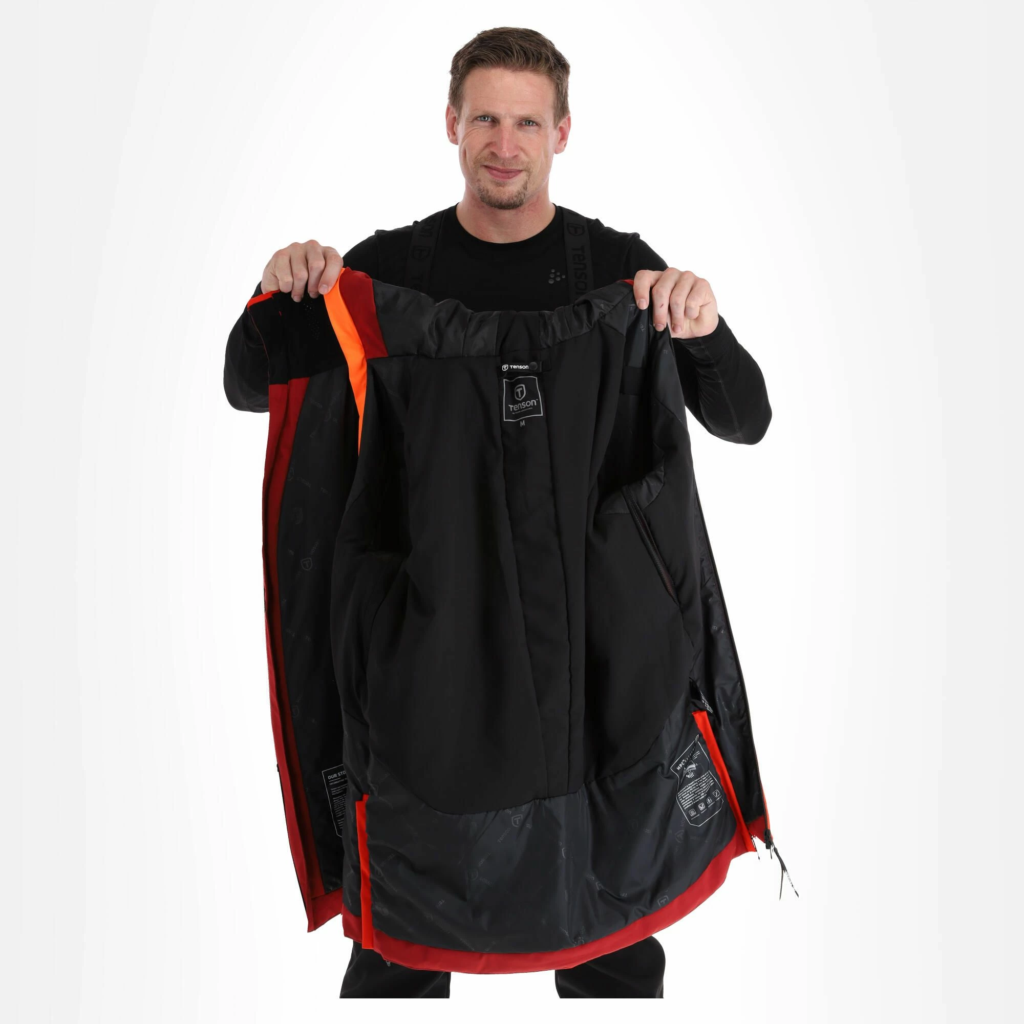 Tenson, Aerismo Jackorak Chaqueta De Esquí Hombres Naranja 6 Tenson, Aerismo Jackorak Chaqueta De Esquí Hombres Naranja - Imagen 6