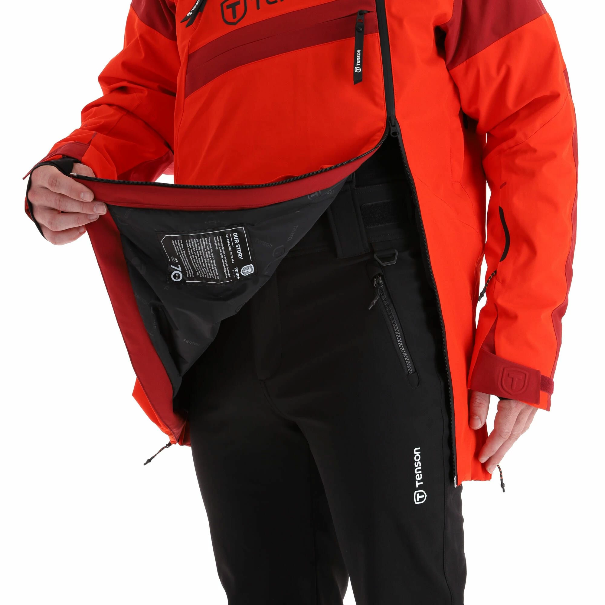 Tenson, Aerismo Jackorak Chaqueta De Esquí Hombres Naranja 9 Tenson, Aerismo Jackorak Chaqueta De Esquí Hombres Naranja - Imagen 9