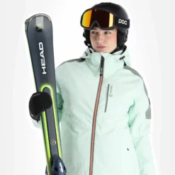 Tenson, Core Ski Jacket Chaqueta De Esquí Mujeres Light Verde -PARQUE DE ESQUI tenson core ski jacket aa jas gevoerd dames light groen 22tenso102v3 BI 05