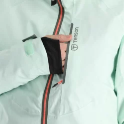 Tenson, Core Ski Jacket Chaqueta De Esquí Mujeres Light Verde -PARQUE DE ESQUI tenson core ski jacket aa jas gevoerd dames light groen 22tenso102v3 BI 09