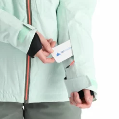 Tenson, Core Ski Jacket Chaqueta De Esquí Mujeres Light Verde -PARQUE DE ESQUI tenson core ski jacket aa jas gevoerd dames light groen 22tenso102v3 BI 11