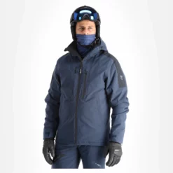 Tenson, Core Ski Jacket Chaqueta De Esquí Hombres Dark Navy Azul -PARQUE DE ESQUI tenson corepc plus jkt aa jas gevoerd heren dark navy blauw AA11ten101c BI 04
