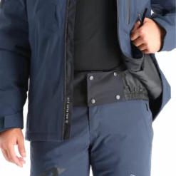 Tenson, Core Ski Jacket Chaqueta De Esquí Hombres Dark Navy Azul -PARQUE DE ESQUI tenson corepc plus jkt aa jas gevoerd heren dark navy blauw AA11ten101c BI 06
