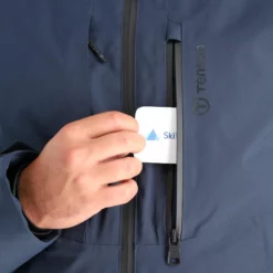 Tenson, Core Ski Jacket Chaqueta De Esquí Hombres Dark Navy Azul -PARQUE DE ESQUI tenson corepc plus jkt aa jas gevoerd heren dark navy blauw AA11ten101c BI 07