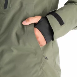 Tenson, Core Ski Jacket Chaqueta De Esquí Hombres Olive Verde -PARQUE DE ESQUI tenson corepc plus jkt aa jas gevoerd heren olive groen AA11ten101d BI 09