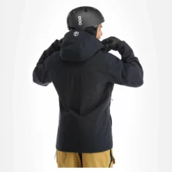 Tenson, Core Ski Jacket Chaqueta De Esquí Hombres Negro -PARQUE DE ESQUI tenson corepc plus jkt aa jas gevoerd heren zwart AA11ten101e BI 03