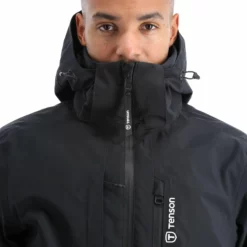 Tenson, Core Ski Jacket Chaqueta De Esquí Hombres Negro -PARQUE DE ESQUI tenson corepc plus jkt aa jas gevoerd heren zwart AA11ten101e BI 09