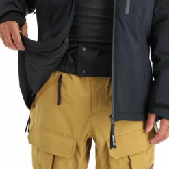 Tenson, Core Ski Jacket Chaqueta De Esquí Hombres Negro -PARQUE DE ESQUI tenson corepc plus jkt aa jas gevoerd heren zwart AA11ten101e BI 10