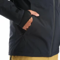 Tenson, Core Ski Jacket Chaqueta De Esquí Hombres Negro -PARQUE DE ESQUI tenson corepc plus jkt aa jas gevoerd heren zwart AA11ten101e BI 11