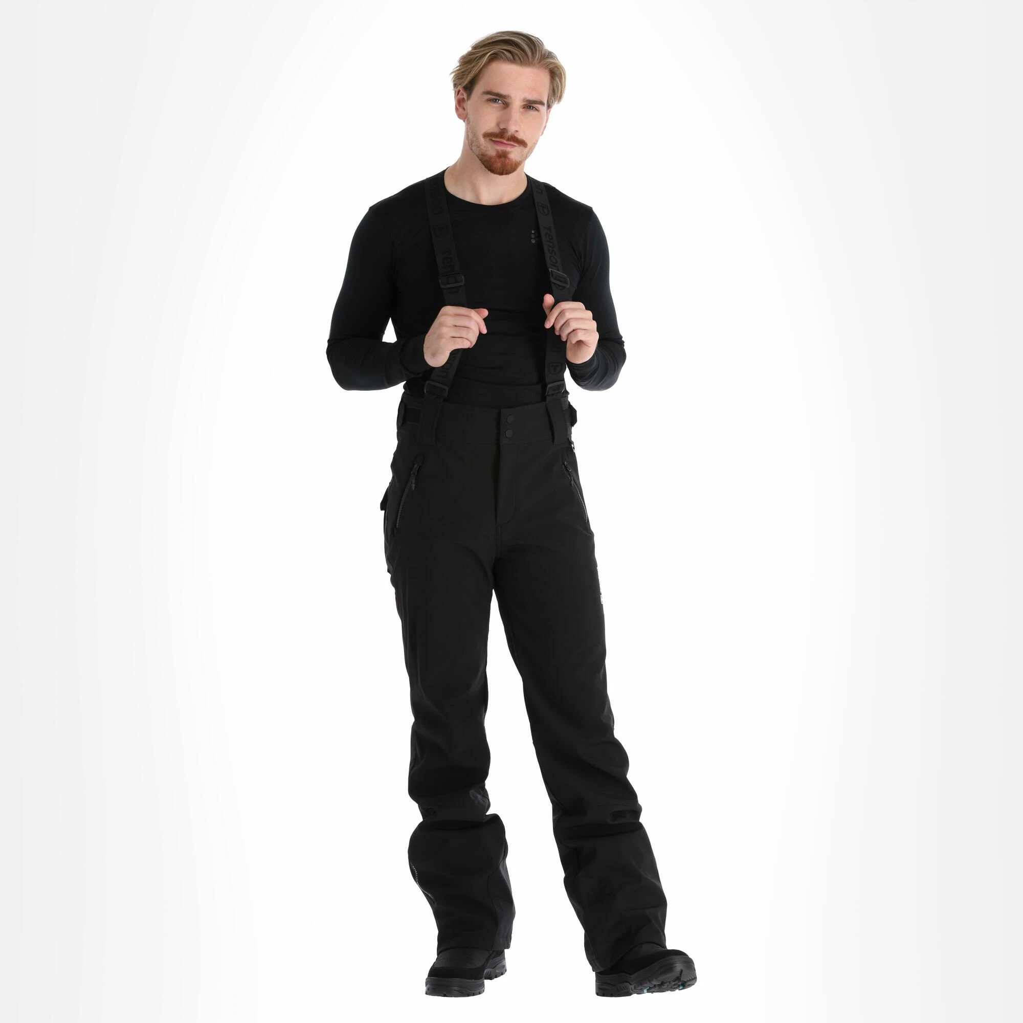 Tenson, Cygnus Pants Pantalones De Esquí Softshell Hombres Negro 1 Tenson, Cygnus Pants Pantalones De Esquí Softshell Hombres Negro
