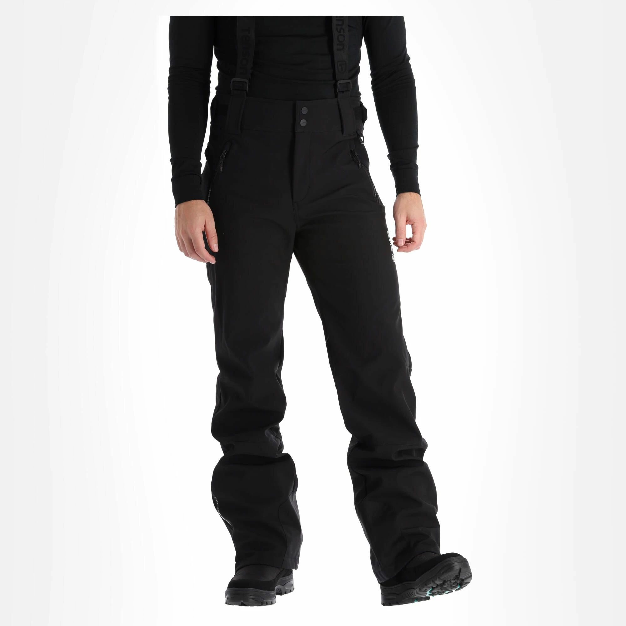 Tenson, Cygnus Pants Pantalones De Esquí Softshell Hombres Negro 2 Tenson, Cygnus Pants Pantalones De Esquí Softshell Hombres Negro - Imagen 2