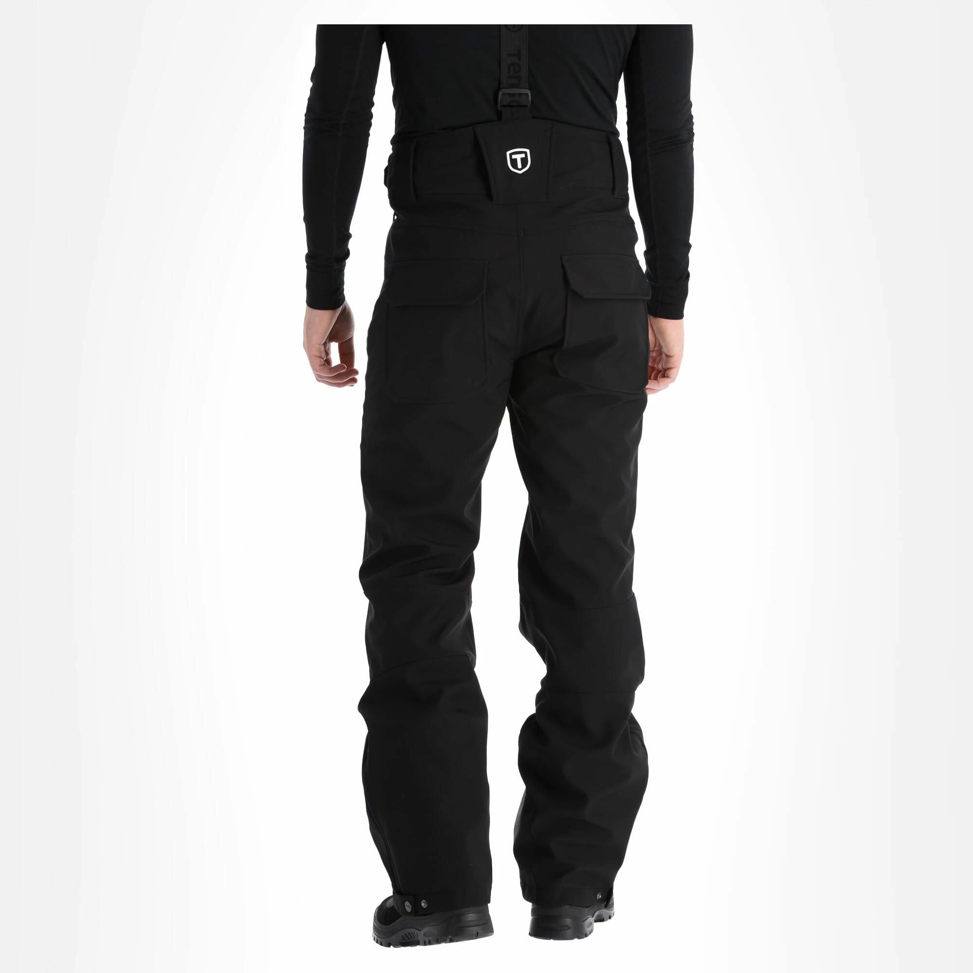 Tenson, Cygnus Pants Pantalones De Esquí Softshell Hombres Negro 3 Tenson, Cygnus Pants Pantalones De Esquí Softshell Hombres Negro - Imagen 3