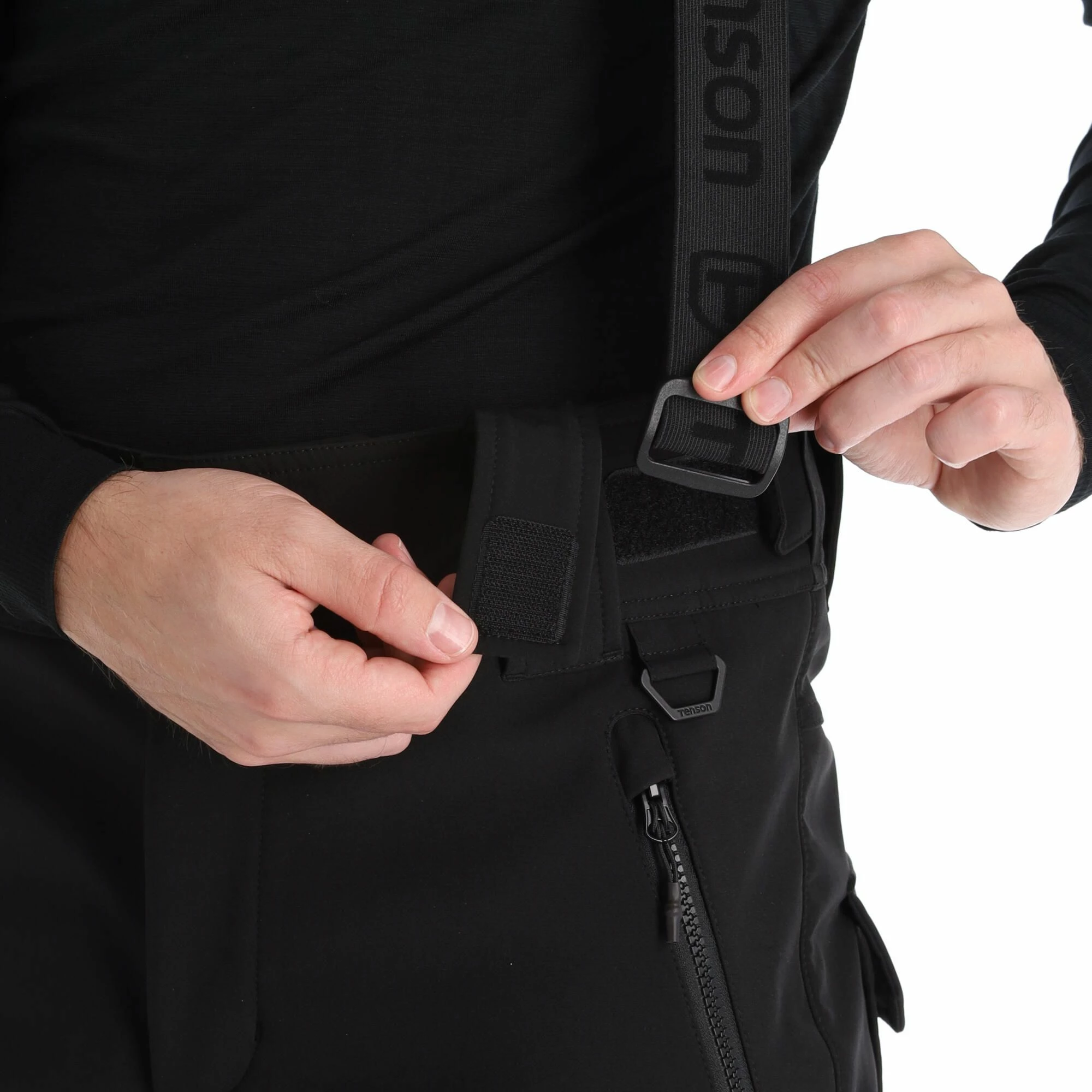 Tenson, Cygnus Pants Pantalones De Esquí Softshell Hombres Negro 6 Tenson, Cygnus Pants Pantalones De Esquí Softshell Hombres Negro - Imagen 6