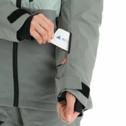 Tenson, Orbit Ski Jacket Chaqueta De Esquí Mujeres Grey Verde -PARQUE DE ESQUI tenson orbit ski jacket aa jas gevoerd dames grey groen 22tenso104v2 BI 07