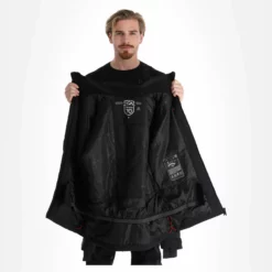 Tenson, Yoke Ski Jacket Chaqueta De Esquí Hombres Negro -PARQUE DE ESQUI tenson yoke ski jacket aa jas gevoerd heren zwart 22tenso110v3 BI 06