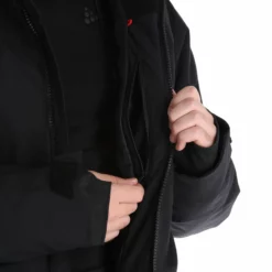 Tenson, Yoke Ski Jacket Chaqueta De Esquí Hombres Negro -PARQUE DE ESQUI tenson yoke ski jacket aa jas gevoerd heren zwart 22tenso110v3 BI 13