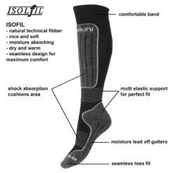 Deluni, 1 Paar Junior Calcetines De Esquí Niños Negro 11 Deluni, 1 Paar Junior Calcetines De Esquí Niños Negro -PARQUE DE ESQUI z48delw40a bi 06 scaled