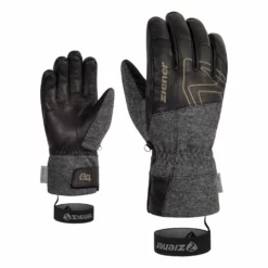 Ziener, Ganghofer Aw Guantes De Esquí Hombres Negro