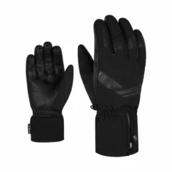 Ziener, Goman As(R) Pr Guantes De Esquí Hombres Negro