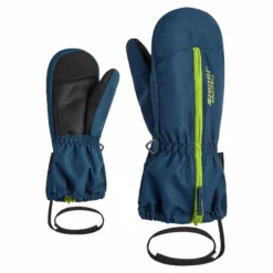 Ziener, Langelo As(R) Minis Guantes De Esquí Niños Hale Navy Stru Azul
