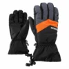 Ziener, Lett As(R) Guantes De Esquí Niños Graphite Gris, Negro