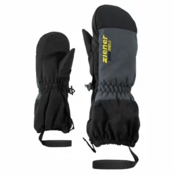 Ziener, Levi As(R) Minis Guantes De Esquí Niños Negro