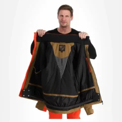 Ziener, Tarpu Chaqueta De Esquí Hombres New Rojo -PARQUE DE ESQUI ziener tarpu aa jas gevoerd heren new rood 22ziene106v1 BI 06