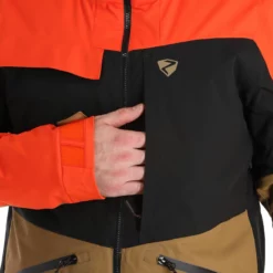 Ziener, Tarpu Chaqueta De Esquí Hombres New Rojo -PARQUE DE ESQUI ziener tarpu aa jas gevoerd heren new rood 22ziene106v1 BI 11