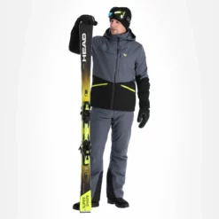 Ziener, Tarpu Chaqueta De Esquí Hombres Ombre Gris