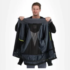 Ziener, Tarpu Chaqueta De Esquí Hombres Ombre Gris 20 Ziener, Tarpu Chaqueta De Esquí Hombres Ombre Gris -PARQUE DE ESQUI ziener tarpu aa jas gevoerd heren ombre grijs 22ziene106v2 BI 06