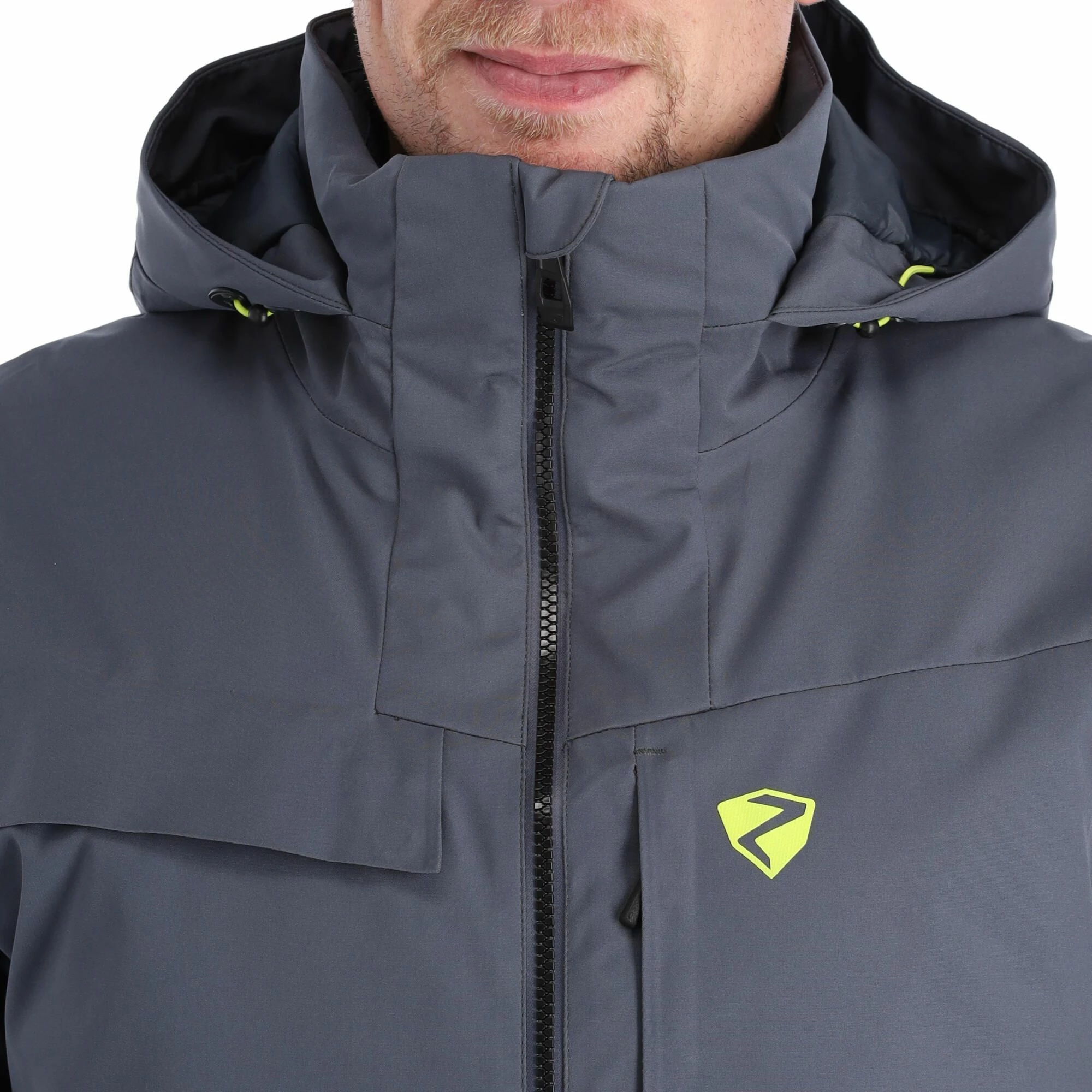 Ziener, Tarpu Chaqueta De Esquí Hombres Ombre Gris 7 Ziener, Tarpu Chaqueta De Esquí Hombres Ombre Gris - Imagen 7