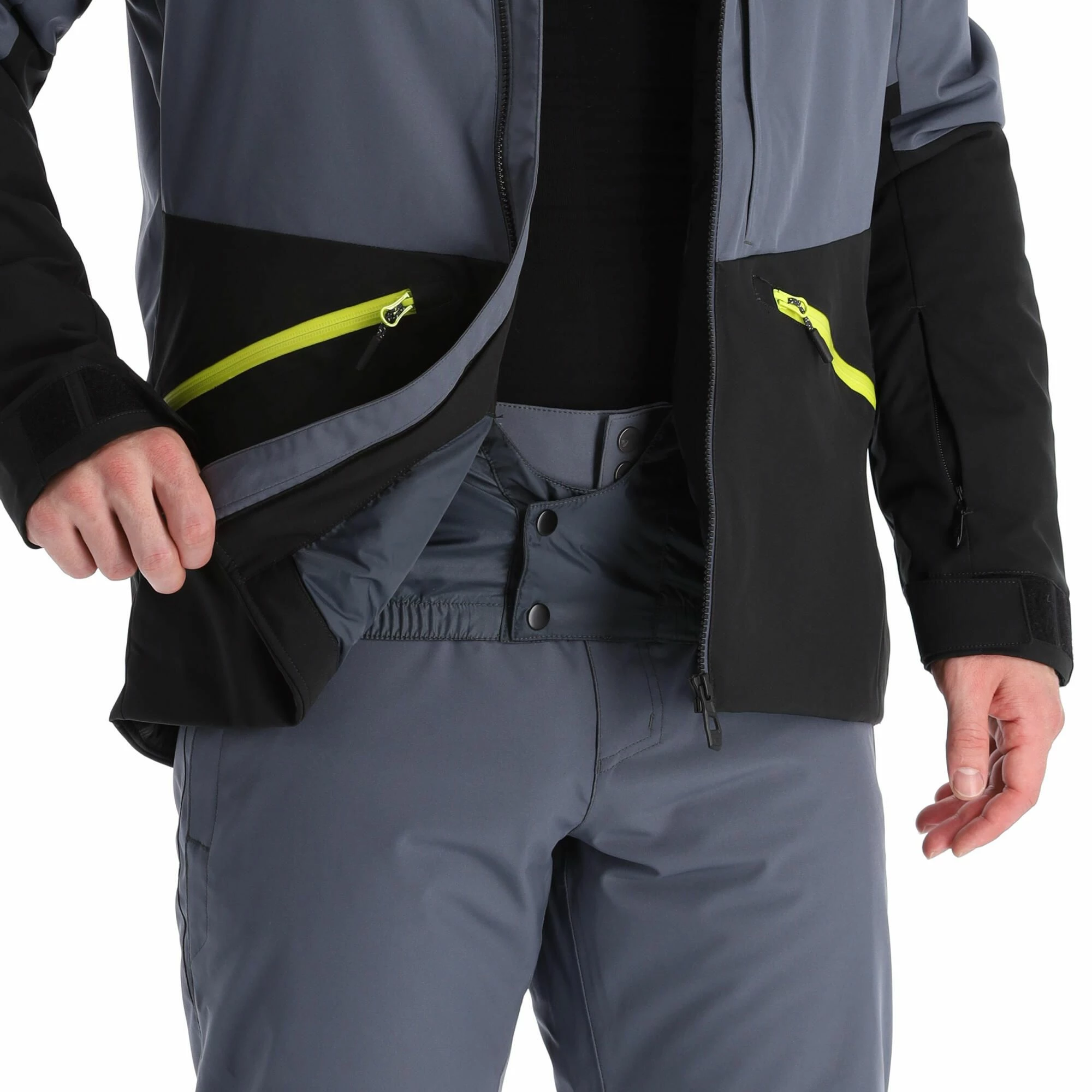 Ziener, Tarpu Chaqueta De Esquí Hombres Ombre Gris 9 Ziener, Tarpu Chaqueta De Esquí Hombres Ombre Gris - Imagen 9