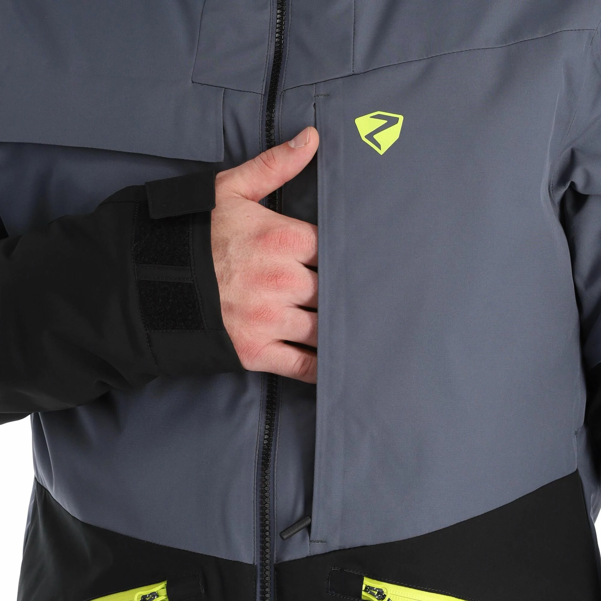 Ziener, Tarpu Chaqueta De Esquí Hombres Ombre Gris 11 Ziener, Tarpu Chaqueta De Esquí Hombres Ombre Gris - Imagen 11