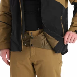 Ziener, Timpa Chaqueta De Esquí Hombres Walnut Dob Marrón -PARQUE DE ESQUI ziener timpa aa jas gevoerd heren walnut dob bruin 22ziene105v1 BI 08