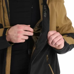 Ziener, Timpa Chaqueta De Esquí Hombres Walnut Dob Marrón -PARQUE DE ESQUI ziener timpa aa jas gevoerd heren walnut dob bruin 22ziene105v1 BI 09