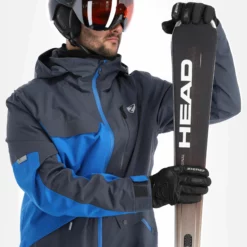 Ziener, Tungua Chaqueta De Esquí Hombres Ombre Gris 18 Ziener, Tungua Chaqueta De Esquí Hombres Ombre Gris -PARQUE DE ESQUI ziener tungua aa jas gevoerd heren ombre grijs 22ziene107v1 BI 05