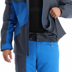 Ziener, Tungua Chaqueta De Esquí Hombres Ombre Gris 22 Ziener, Tungua Chaqueta De Esquí Hombres Ombre Gris -PARQUE DE ESQUI ziener tungua aa jas gevoerd heren ombre grijs 22ziene107v1 BI 09