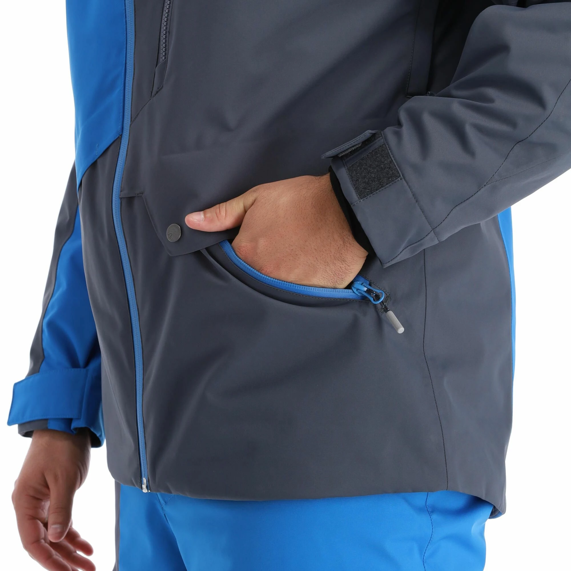 Ziener, Tungua Chaqueta De Esquí Hombres Ombre Gris 12 Ziener, Tungua Chaqueta De Esquí Hombres Ombre Gris - Imagen 12