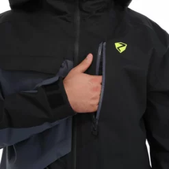 Ziener, Tungua Chaqueta De Esquí Hombres Ombre Gris, Negro -PARQUE DE ESQUI ziener tungua aa jas gevoerd heren ombre grijs zwart 22ziene107v2 BI 11