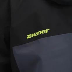 Ziener, Tungua Chaqueta De Esquí Hombres Ombre Gris, Negro -PARQUE DE ESQUI ziener tungua aa jas gevoerd heren ombre grijs zwart 22ziene107v2 BI 14